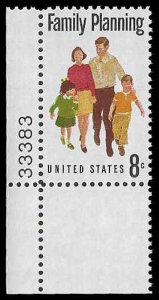 PCBstamps  US #1455 8c Family Planning, MNH, (10)