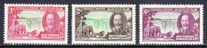 Southern Rhodesia - Scott #33, 34, 36 - MH - Short set - SCV $21