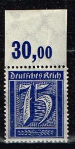 Germany 1922,Sc.#170 MNH Plate Margin Type A