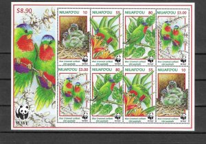 TONGA/NIUAFO'OU 1998 WWF SG MS 274 MNH Cat £30