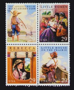 US 2785-2788 Classic Books, Block 4, Mint NH 1993