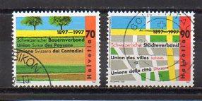 Switzerland 996-997 used (A)