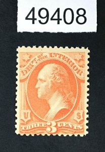 US STAMPS # O98 MINT OG NH LOT #49408
