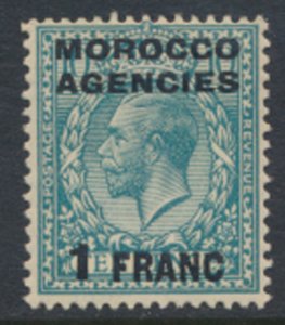 Morocco Agencies 1917  Opt MLH  SG 199   see details & scans