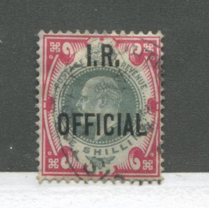 GB KEVII 1902 1/ Internal Revenue Official used