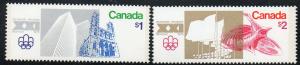 Canada Scott  687-688  MNH  Complete 