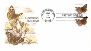 #4002 Common Buckeye Butterfly Artcraft FDC