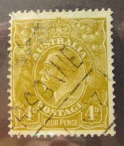 1929 Australia SC #73  used stamp