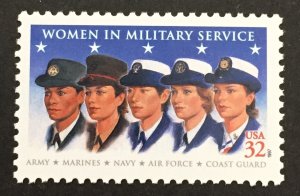 U.S. 1997 #3174, Women in Military Service, MNH.