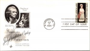 United States, District of Columbia, United States First Day Cover, Art