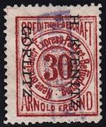 German 19th C. Local Post, Gorlitz #9 used, CV 12.00, See Description