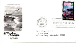 FDC 2006 SC #4072a Lake Superior - Washington DC - Single - J977