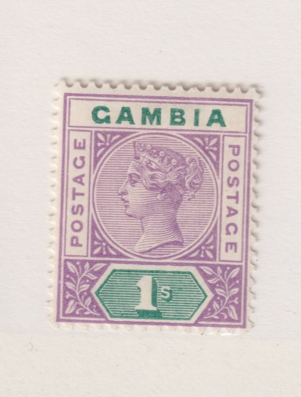 GAMBIA #27 mint hinged