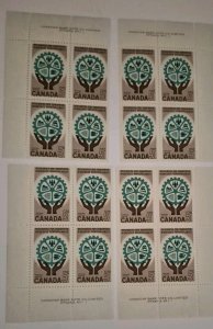 Canada 1961 #395 Resources For Tomorrow  MS Of Plate #2 MNH