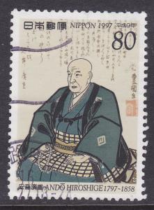 Japan 1997 Anniversaries Hiroshige Ando painter- 80y used