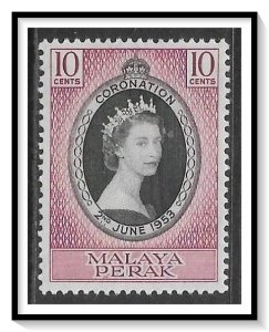 Perak #126 Coronation Issue MH