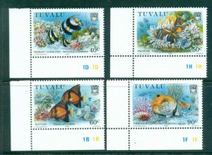 Tuvalu 1989 Marine Life MUH lot43544