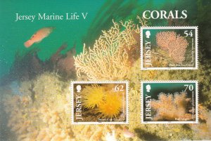 Jersey 2004  Marine Life M/Sheet - NHM
