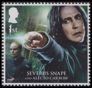 GB 5091 Harry Potter Severus Snape & Alecto Carrow 1st single MNH 2023