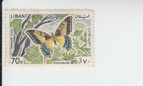 1965 Lebanon Butterfly (Scott C431) MDG