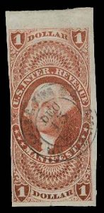 U.S. REV. FIRST ISSUE R72a  Used (ID # 81954)