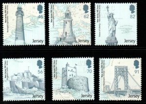 JERSEY SG1866/73 2014 350th ANNIV OF FOUNDING OF THE US STATE OF NEW JERSEY MNH