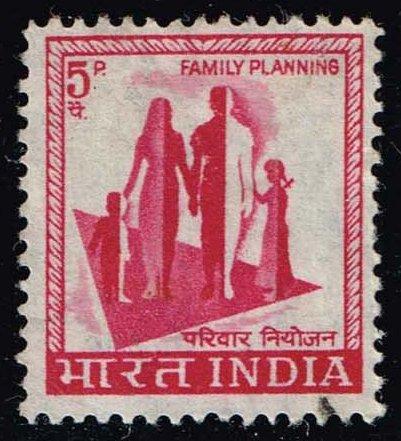 India #408 Family Planning; Used (0.25)