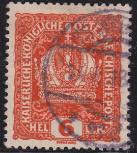 Austria 147 Austrian Crown 6h 1916
