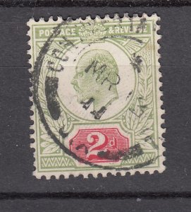 J28096 1902-11 great britain used #130 king