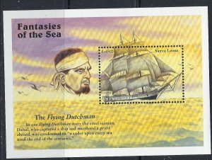 Sierra Leone 1966 MNH 1996 The Flying Dutchman (ak3136)