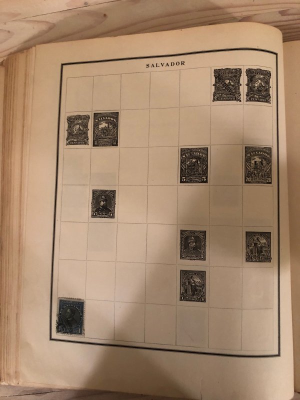 Modern Stamp Album Circa 1921