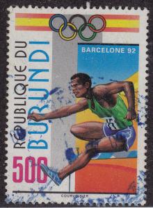 BURUNDI Used Scott # 696 Olympics (1 Stamp) -1