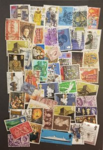 GB GREAT BRITAIN UK England  Used Stamp Lot Collection T4656