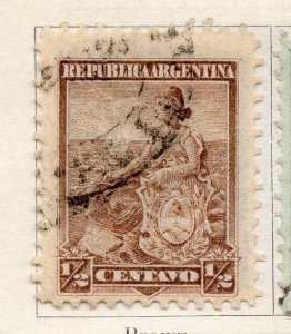 Argentine Republic 1899 Early Issue Fine Used 1/2c. 106772