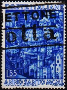 Italy. 1950 55L S.G.747 Fine Used