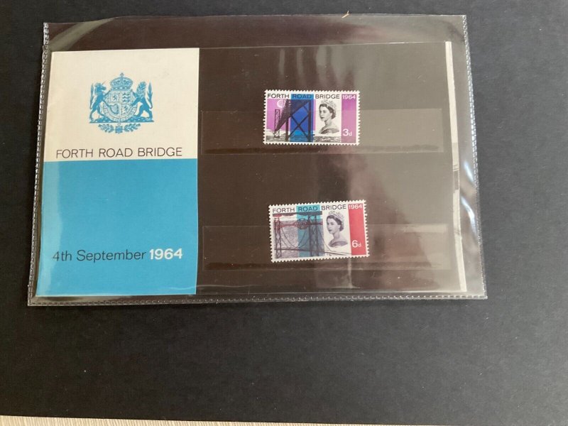 GB 1964 Opening of Forth Road Bridge Presentation Pack in Original Cellophane