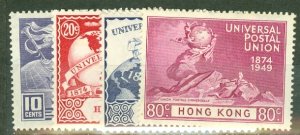 CT: Hong Kong 180-3 MNH CV $57.25