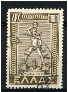 Greece 1947 - Scott 515 used - Colossus of Rhodes 