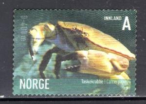 Norway  #1512  2007  used  marine life  (VI) cancer  A