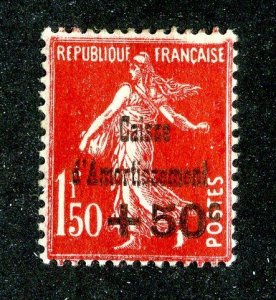 `1928 France  Sc # B30 mvlh* cv. $52.50 ( 2342 WX )