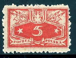 Poland O12mint never hinged SCV $0.25