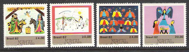 Brazil 1826-9 MNH Set