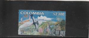 Colombia  Scott#  1184b  Used