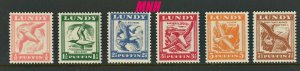 Lundy Lot Collection of 16 Different Stamps MH & MNH
