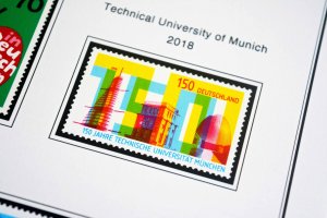 COLOR PRINTED GERMANY 2011-2020 STAMP ALBUM PAGES (89 illustrated pages)