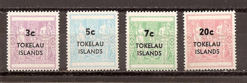 Tokelau 12-15 MNH