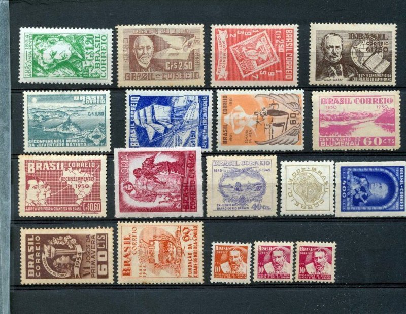 BRAZIL 1950s MNH MH Mixture (Aprx 85 Items ) (RK 456 