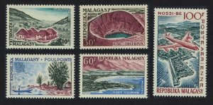 Malagasy Rep. Tourist Publicity 5v 1962 MNH SG#40-44