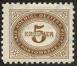 Austria, Scott #J4, Unused, Hinged