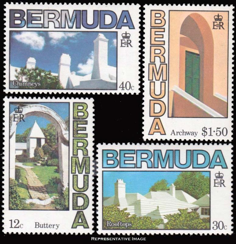 Bermuda Scott 461-464 Mint never hinged.